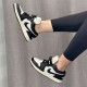 Nike (NIKE) [Trend] Air Jordan aj1 shoes for women's new low-top casual lightweight breathable sports basketball shoes FB9893-101 Black and white 36