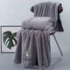 Maixinyi bath towel three-piece set for men and women for home use than pure cotton, absorbs water, dries quickly, is less prone to lint, and is soft and soft for couples, plus size, elegant gray series. Yuexingchen, a towel 35*75