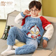 Modal Pajamas de pijama para niños Velvet de terciopelo más terciopelo en otoño e invierno Engrosado 2024 nuevos niños Flannel Invierno Spider-Man [Modelo grueso] WB6210 S Altura de tamaño 145-153 cm Peso 80Jin [Jin equivale a 0.5 kg] 9-10 años de edad