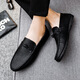Zapatos de gorro de carpintería de carpintería para hombres 2025 nuevos zapatos de primavera para hombres británicos zapatos de cuero casual de cuero de hombres británicos
