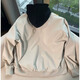 DIGADA CARDING COUPLE VESOINS MENS MEN'S Spring and Automne Style Vintage Baseball Uniforme Alpha MA1 Veste pilote LTT - 7374 Gray M