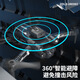 S17三摄像头无人机高清专业航拍 四轴飞行器遥控直升飞机玩具 S17黑色双摄2电池