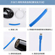 Kunsui Data de teléfono móvil Caso de protección del cable Tubo de retiro del calor Adecuado para tipo C Caso de protección de la cabeza del cable Android Teléfono móvil Reparación del cargador [blanco 8 cm] Caso de protección del tubo de retiro del calor 6 paquetes