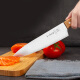 Shibazi beef knife commercial high-end sushi sashimi cooking blade fish hot pot restaurant meat splitting knife Japanese chef knife stainless steel 8-inch professional beef [3 chromium T02-1 tip