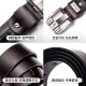 Cardile Crocodile Men's Belt First Layer Cowhide Belt Men's Business Casual Pin Buckle Men's Trouser Belt Birthday Gift for Husband