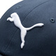 Puma (PUMA) Шляпа Мужчины и женщины Новая летняя спортивная шляпа Случайная пара бейсбольная шляпа Солнце Sun Hat Outdoor Big Head Baseball [Основная рекомендация] 026204-05/Midnight Blue Средний размер