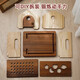 茵纯木艺爸爸蒙氏宝宝早教玩具忙碌屋diy儿童教具1-3周岁生日礼物 串串珠穿线玩具