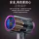 Dysendele 2025 new high-speed hair dryer household silent negative ions high power does not hurt hair strong wind quick-drying hair care portable hair dryer hotel girlfriend gray 2400W upgraded version 2 billion negative ions
