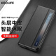 Koolife geeignet für die Auszeichnung Klapperschaftsbildschirm Magie VS2 Mobiltelefon Hülle Schutzhülle Ehren Leder-Flip-Fit-Leder-Hülle Pack Pack Anti-Fall Back Case Business und Frauen Schwarz Schwarz