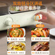 Pot grillé de pot chaude Supor Integrated Multifonctional Cooking Pot 2-3 personnes Barbe à ménage Pot de cuisson électrique Baille de boulangerie et Shabu-in-One Pot à usage à double usage Split-Detachable Grilled Grill Grill Grill [Baking and Shabu-in-One] GJ4525S832 1er étage