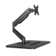 Zhiercheng desktop punch-free computer pneumatic cantilever base monitor stand free lifting and rotating heightening with mobile phone slot one-section arm base stand