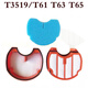 Shantou Lincun convient aux accessoires à vide à la lac T61T63T65T3519T6S SPONGE MEA PAR AIR ENlet Filtre Filtre Filtre Filtre Composant + éponge