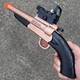 Manual double tube folding loading S686 shotgun soft bullet launcher toy gun trolley children's shotgun boy gift silver standard configuration gun + 20 soft bullet + sight