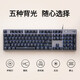罗技（Logitech） K845 机械背光键盘 商务办公键盘 电竞游戏键盘 全尺寸有线键盘 K845有线-青轴+G402有线鼠标