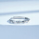 Mengjinyuan Platinum Ring PT950 Bamboo Ring Ring Adjustable Couple Ring