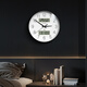 Timess Radio Clock Wall Clock Living Room Wall Clock Home 2025 Flash Wave Perpetual Calendar Temperature and Humidity Clock 36cm