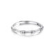 Mengjinyuan Platinum Ring PT950 Bamboo Ring Ring Adjustable Couple Ring