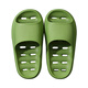 XGGC Children's Bathroom Slippers Hole Summer Boys and Girls Indoor Bathing Quick Dry Water Leaking Anti-Slip Men's Sandals Women Yellow 35 -36 [230mm]