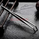 Hongtiepu thickened stainless steel tea clip metal tweezers tea clip Kung Fu tea set clip tea cup clip tea ceremony accessories No. 5 22 cm lengthened and thickened 3MM stainless steel tea clip