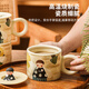 Dimple mug ceramic cup coffee cup couple drinking cup teacher's day gift exquisite color box