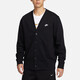 耐克（NIKE）男针织开衫春季新款潮流时尚休闲叠搭刺绣外套 FN3899-010 M