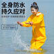 渔永记（YUYONGJI）女士下水裤赶海装备大人防水衣下半身涉水服水裤水鞋连体全身雨裤 浅灰色背带裤(大口袋)【3D修身】 36 ( 鞋码)