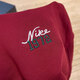Nike (Nike) Sweatshirt Frühlings- und Herbst-New Sportswear Stricker Top Student Round Hals Pullover Fv8444-677 Dunkelrote Innenfutter m