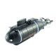 Mini submarino de control remoto Submarino Submarino Modelo de buque de buque de buque de pescado CAN Submarina juguetes de agua de agua submarina de agua Naranja Batería de distribución alta + destornillador + cabezal de carga