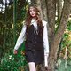 Wancaoyi autumn new fashion suit H30203331 jet black XS