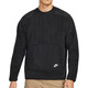 
Nike sweatshirt men's clothing, autumn and winter new outdoor fitness sportswear, windproof, warm and comfortable round neck casual pullover DD4855-010 L
