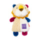 GiGwi rattle paper lion two kinds of sound-making plush dog toys, bite-resistant and boredom-relieving puppies, small and medium-sized dog pet toys