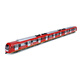 Kaiwei Aleación grande Subway Juego de control remoto Modelo de tren ferroviario de alta velocidad Simulación de autos de juguete Boy [azul] Control remoto Subway-2 [incluida la batería recargable