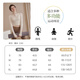Youyou yoga top spring and summer long-sleeved new running sports women's high-end fitness wear Pilates suit J33009 apricot top + gray pants M (recommended 95-115Jin Jin equals 0.5 kg)