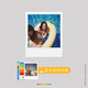 Polaroid (Polaroid) While stocks last, Polaroid photo paper, 600 one-shot photo paper, retro film, suitable for NOW/NOW+/I-2/600/Lab/636/2000 models, white frame color photo paper, 2 packs of 16 sheets, 6012, with battery, can be used for 600 models