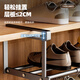 Youqin shoe rack household retractable shoe cabinet with layered partitions, hanging basket under the shoe support, easy-to-install rack to organize shoes