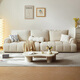 Lin's Home Sofa Living Room 2025 New Modern Simple Cream Style Fabric Sofa Puff Cat Scratch Cloth Furniture TBS175