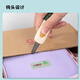 Deli (Deli) Unboxing Messer Unboxing Tool Utility Messer Disassembles Express -Lieferung kleines Messer Unboxing -Sicherheitsmesser Unboxing Messer Anti -Schneide Hand -Unboxing -Tapetenmesser Express -Messer Kontrast grün - automatischer Rückprall TD701