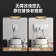 
International Electrician's surface-mounted expansion socket conversion socket 86 type 118 general-purpose converter high-power kitchen expansion socket Surface-mounted 28 holes-gray (with indicator light)