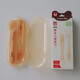 Shixi Fork Spoon Spoon Baby Baby Children Aprenda a comer Suplemento de la horquilla de entrenamiento Conjunto de vajillas de succión Placa de partición Tropical Naranja [plato separado]