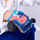 Ousen children's cycling gloves sports non-slip horizontal bar rock climbing outdoor bicycle wheel skating boys and girls half finger cartoon