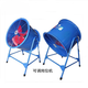 九洲普惠EG风机九州强力工业厨房低噪音220V380V圆筒管道轴流风机 6A4-1800瓦380v1420转风量16780