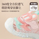 Bradmiller (Bradmiller) Baby Girl Sandalen 2024 Sommer 0-1-2 Jahre alt 3 weiche Sohle nicht rutschern