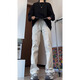 
7 best products casual pants for men summer American high street trend functional style outdoor work clothes loose straight long pants for men CLF-A723 black XL
