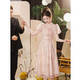 Seidler's new Chinese toast suit Bride 2024 new engagement dress for women in summer can usually wear high-end evening dress pink S (recommended 86-95 Jin [Jin equals 0.5 kg])
