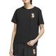 
Adidas NEO short-sleeved women's clothing 2025 summer fitness training sportswear casual breathable round neck T-shirt half-sleeved IP3878 black M Recommended 110-120Jin [Jin equals 0.5 kg]