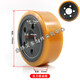 XMSJ Electric Hydraulic Handling Forklift Drive Roue Joix Force Hangzhou Fork Small Diniu Drive Wheel Accessoires Cyan 330 * 13590 Sept trous