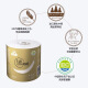 Jieyun cored paper roll velvet touch 4 layers 180g*10 rolls thickened high weight toilet paper toilet paper