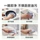 Meliya dishwashing sponge scouring pad 4 pieces of steel wire rags wash dishes without losing silk, remove oil stains and brush kitchen utensils kitchen household artifact