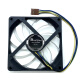 Limin (Thermalright) 9015 chassis fan HP400 Dafeng is40 desktop 12V ball PWM temperature control 9215 fan 9CM Cool new small 4P temperature control model super quiet
