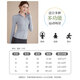Xue Qianman Yoga Wear Women's Nude Sports Jacket Slim Stand Collar Tight Top Running Pilates Fitness Wear